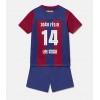 Barcelona Joao Felix #14 Heimtrikot 2023-24 Kurzarm (+ kurze hosen)